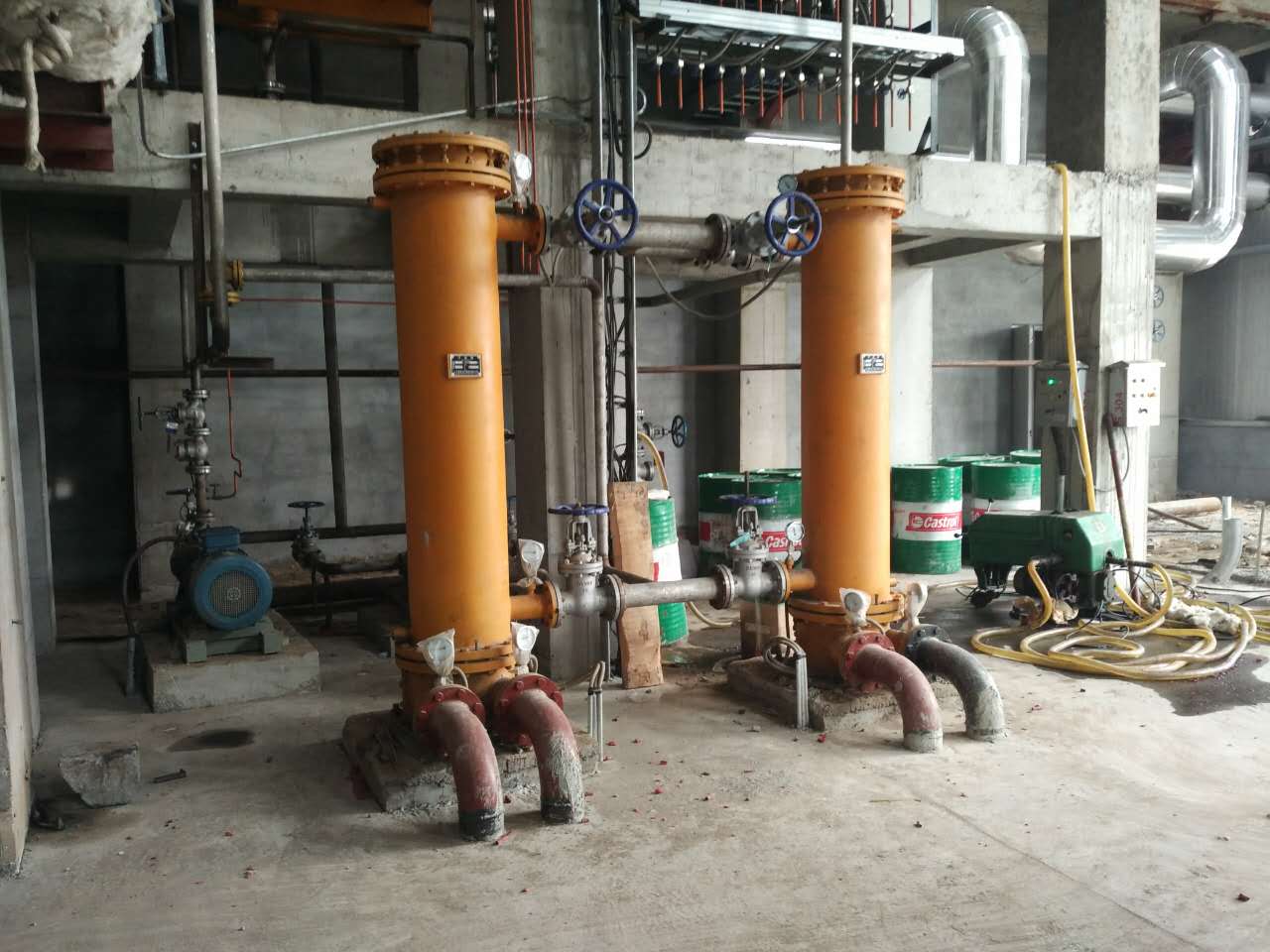 船用冷油器換管，船用冷油器換不銹鋼管